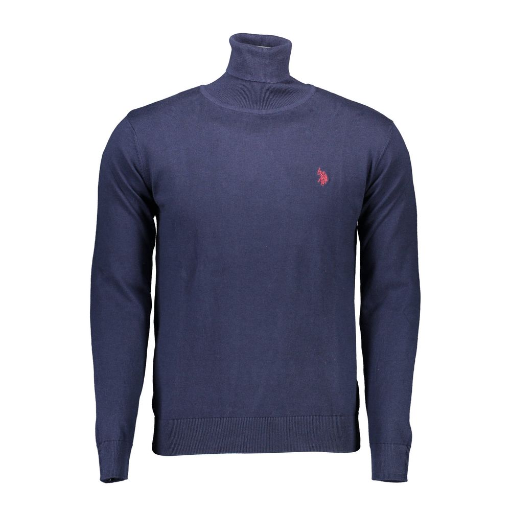

Синий хлопковый мужской свитер U.S. Polo Assn.