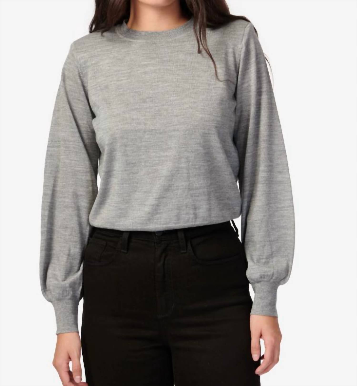 

Свитер Gama цвета серебристый металлик Cami NYC, цвет silver metallic