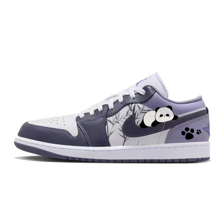 

Jordan Баскетбольные кроссовки Air 1 Vintage, низкие, мужские, белые/фиолетовые