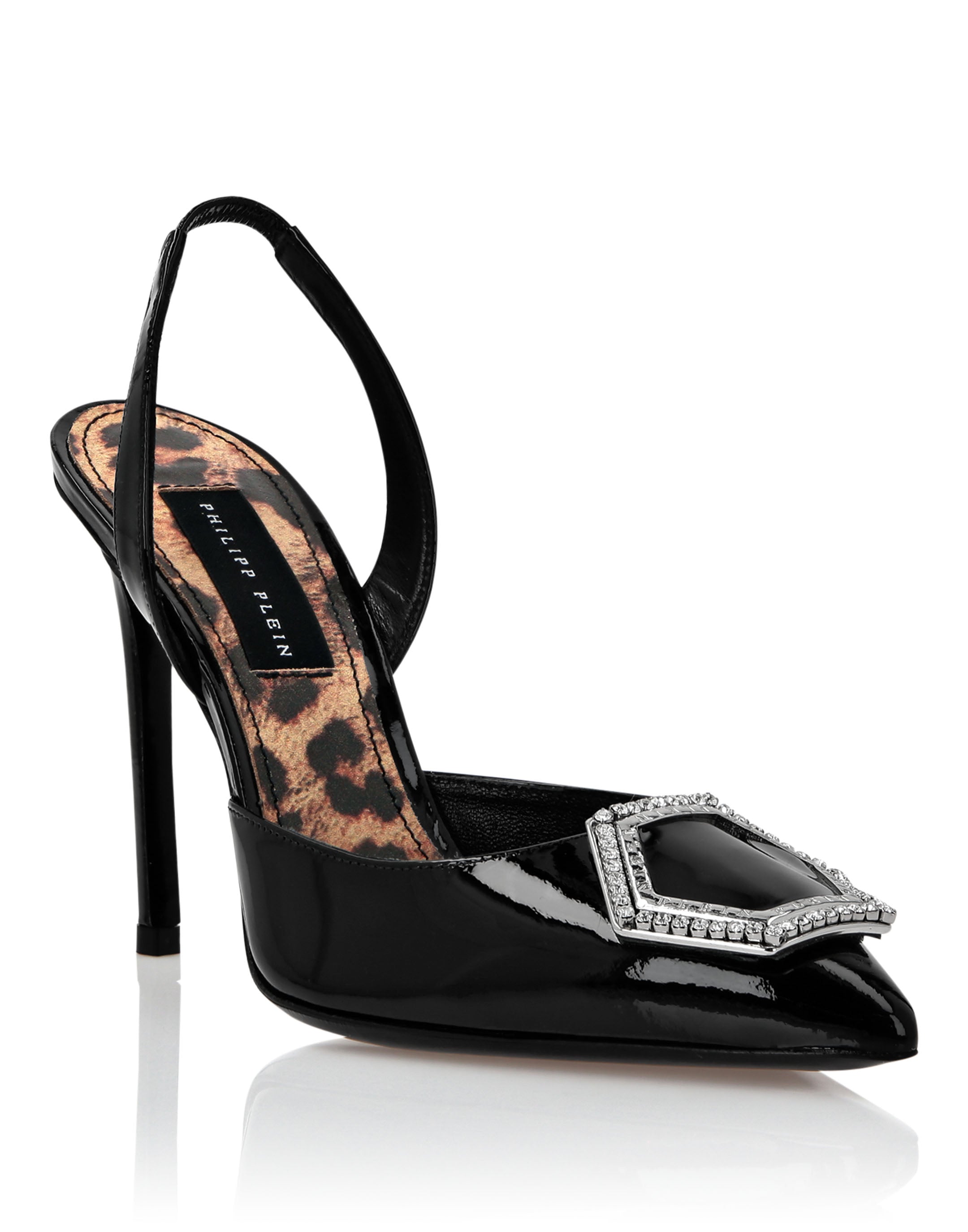 Decollete Hi-Heels PHILIPP PLEIN, черный