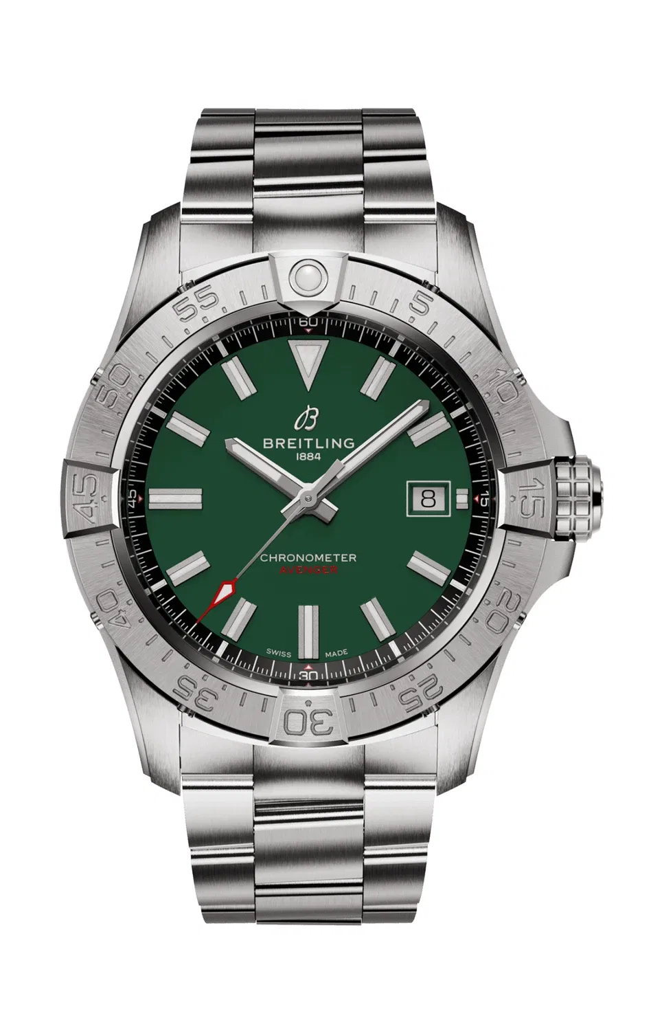 Авенджер Автоматик 42 - A17328101L1A1 BREITLING, черный