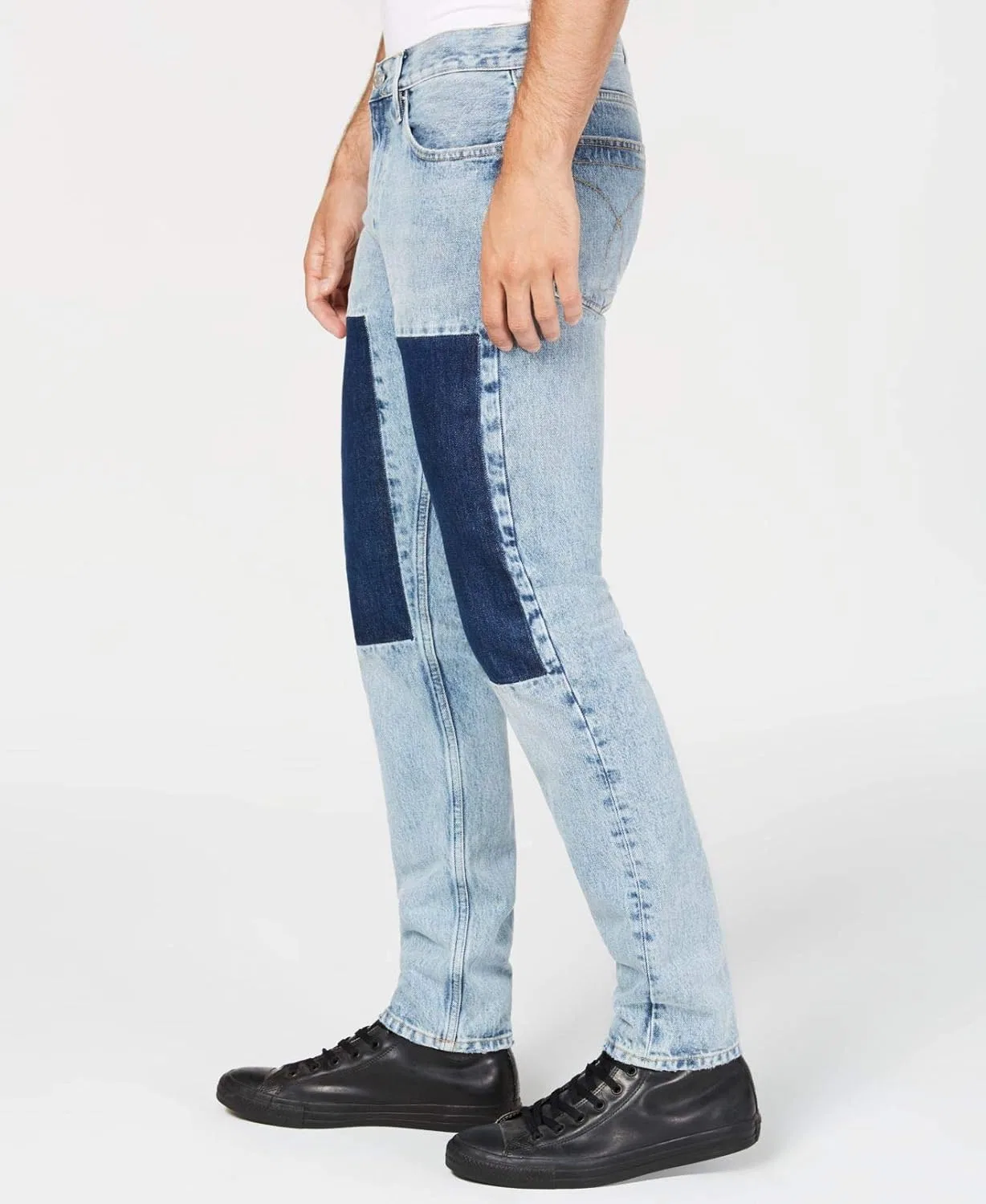Джинсы Slim Fit Calvin Klein, синий — фото 3