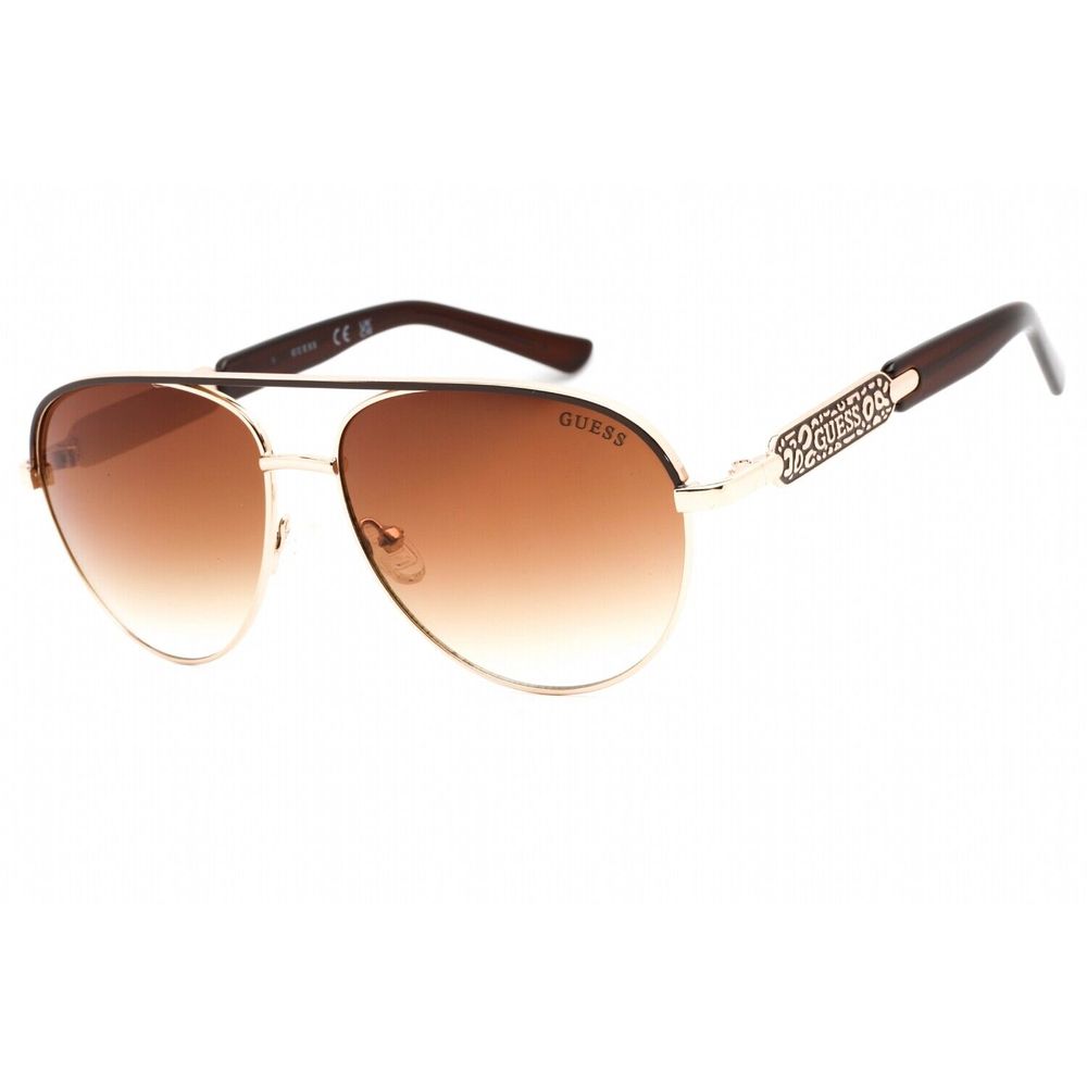 

Солнцезащитные очки из золотистого металла GUESS
