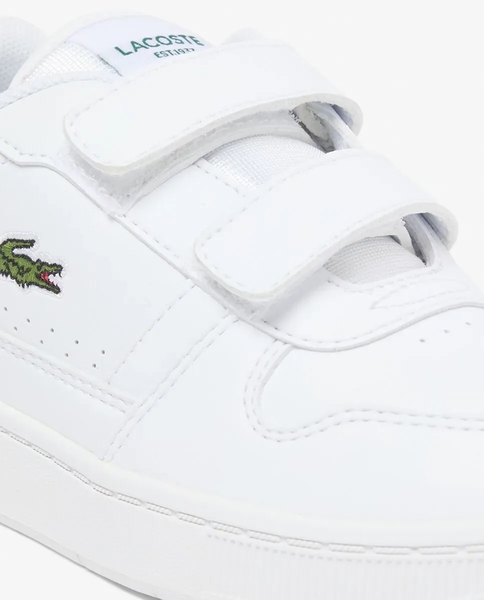 Lacoste Детские унисекс кроссовки T-Clip, набор унисекс белого цвета — фото 4