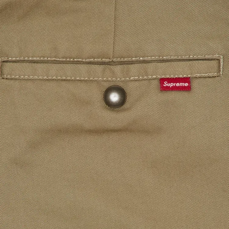 Шорты Supreme Work Short 'Tan' — фото 3