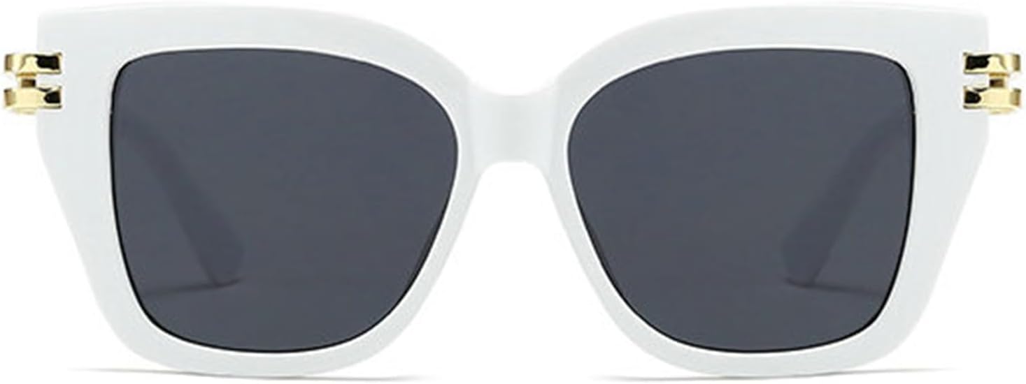 

Солнцезащитные очки Willochra в стиле панк, неправильной формы, квадратной формы, для женщин и мужчин, роскошные солнцезащитные очки «кошачий глаз», винтажные популярные очки с металлическими заклепками F28, C6