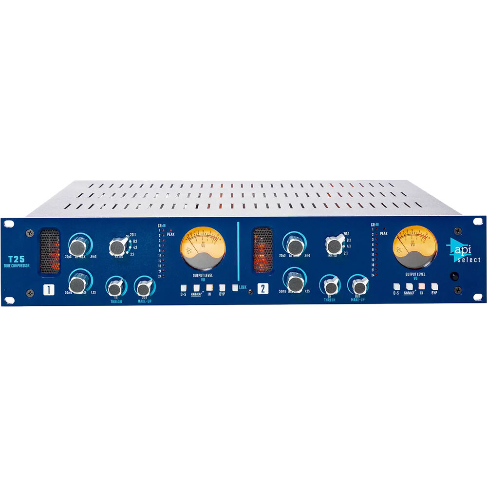 

Динамический процессор API AUDIO T25 2-Channel Tube Compressor/Limiter T25