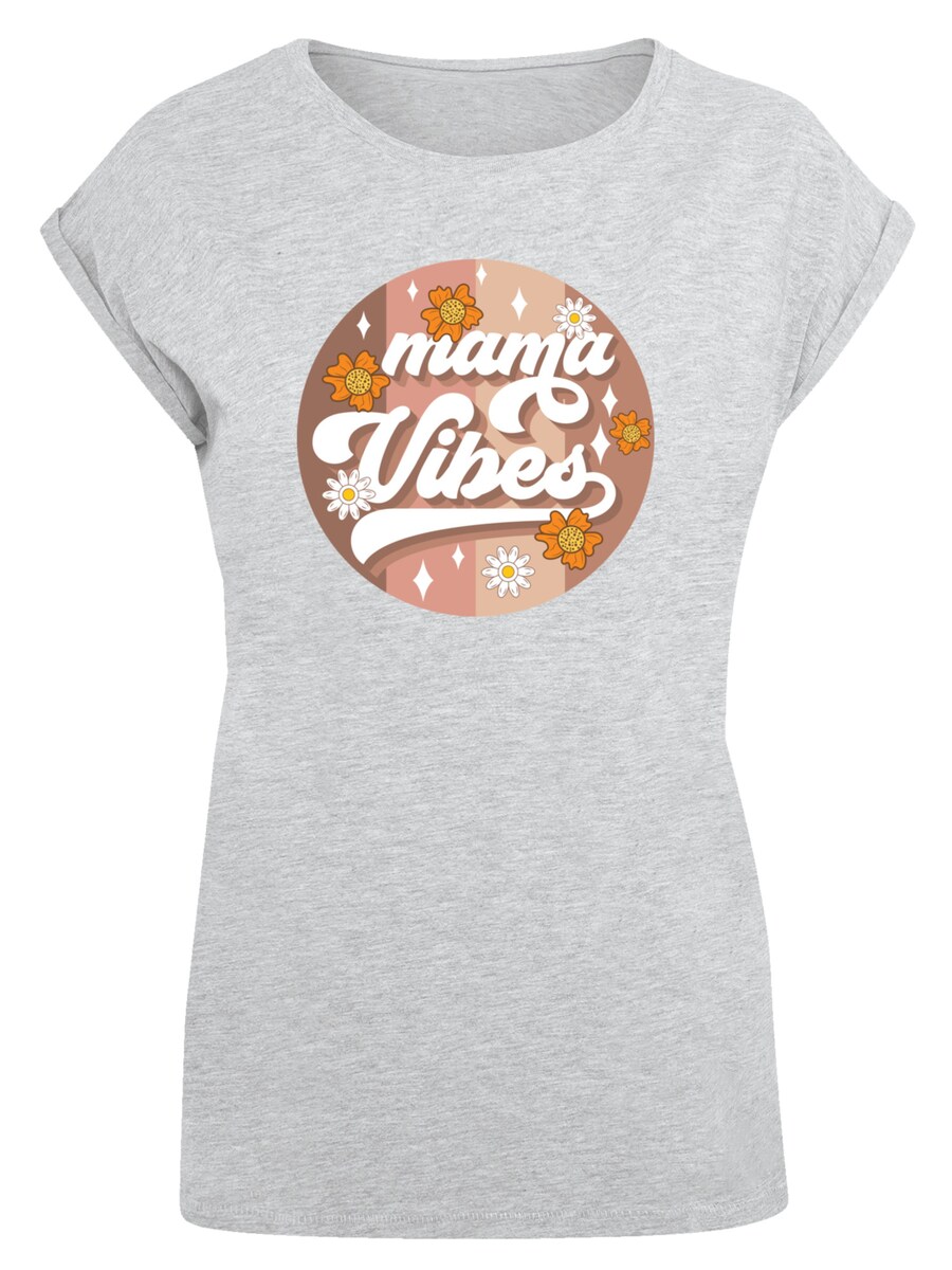 

Рубашка F4NT4STIC Mothers Day Mama Vibes Vintage Inspired Motherhood, серый