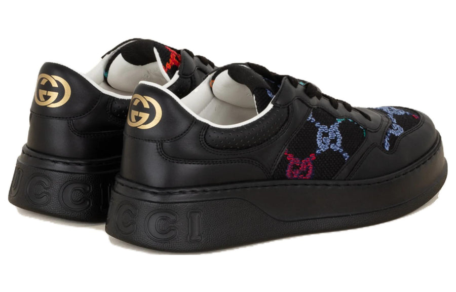 Кроссовки Gucci Chunky B GG Sneakers 'Black', черный — фото 4