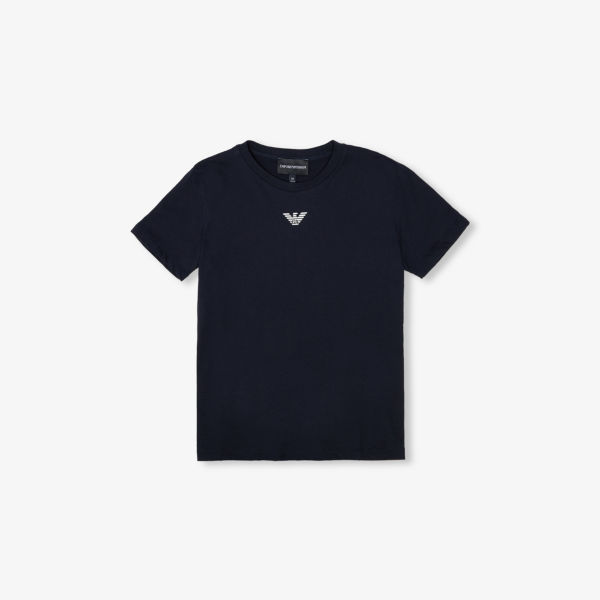

Футболка Emporio Armani с логотипом, черный