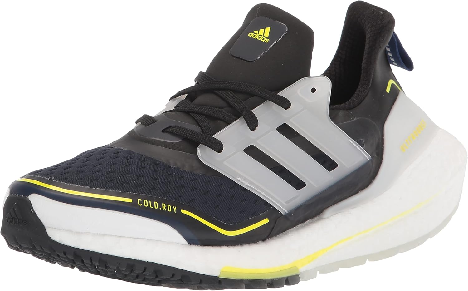 

Мужские кроссовки Adidas Ultraboost-21, белый/желтый