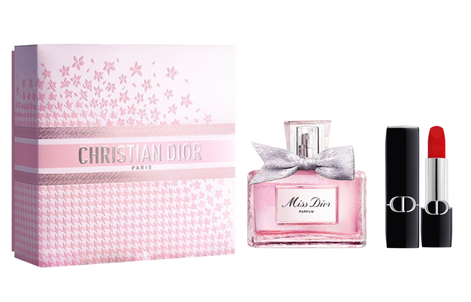 

DIOR Набор парфюма с ароматом цитруса passionate love red lipstick box perfume sets parfum citrus 3.2g+35ml