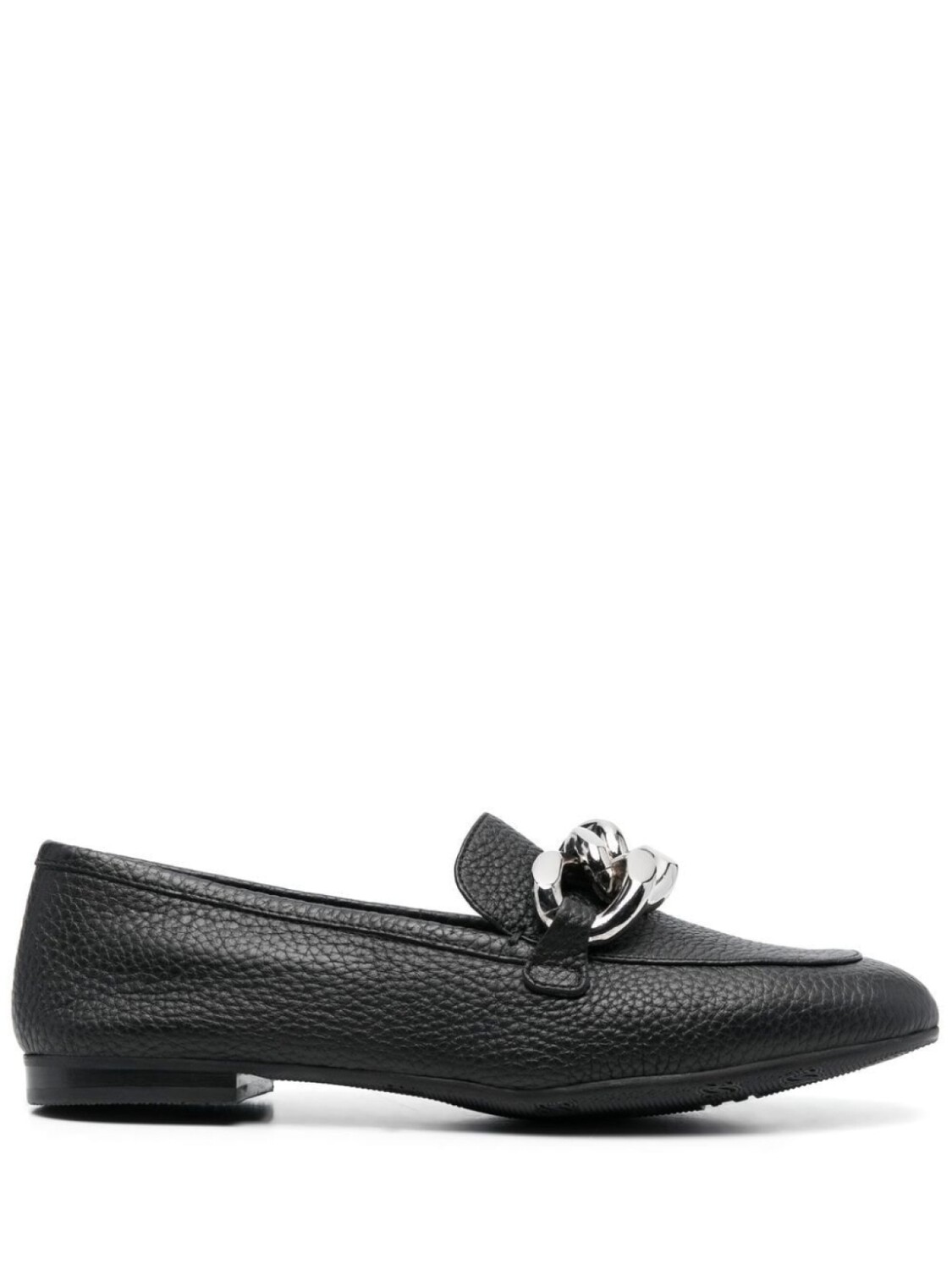

Casadei лоферы с цепочкой, черный