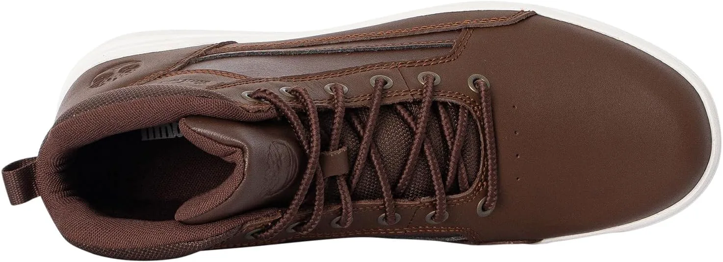Мужские кроссовки Timberland Allston Mid на шнуровке, коричневый — фото 4