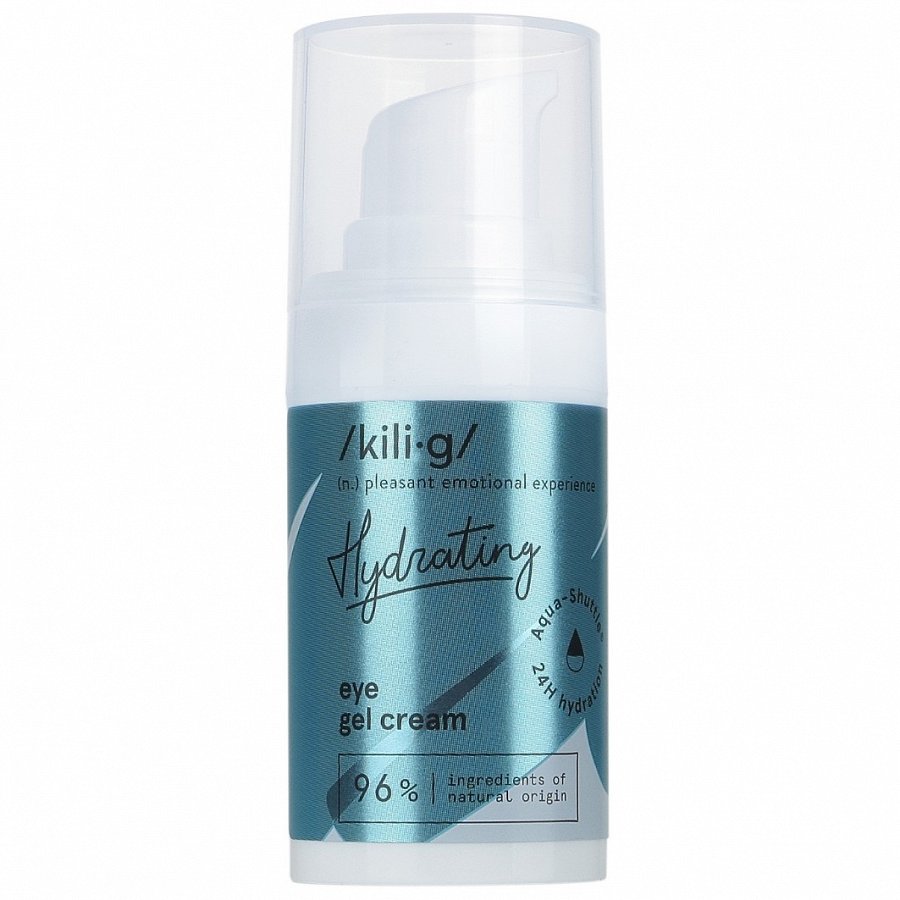 

Интенсивно увлажняющий гелевый крем для кожи вокруг глаз hydrating intensively hydrating eye gel cream Kilig, 15 мл