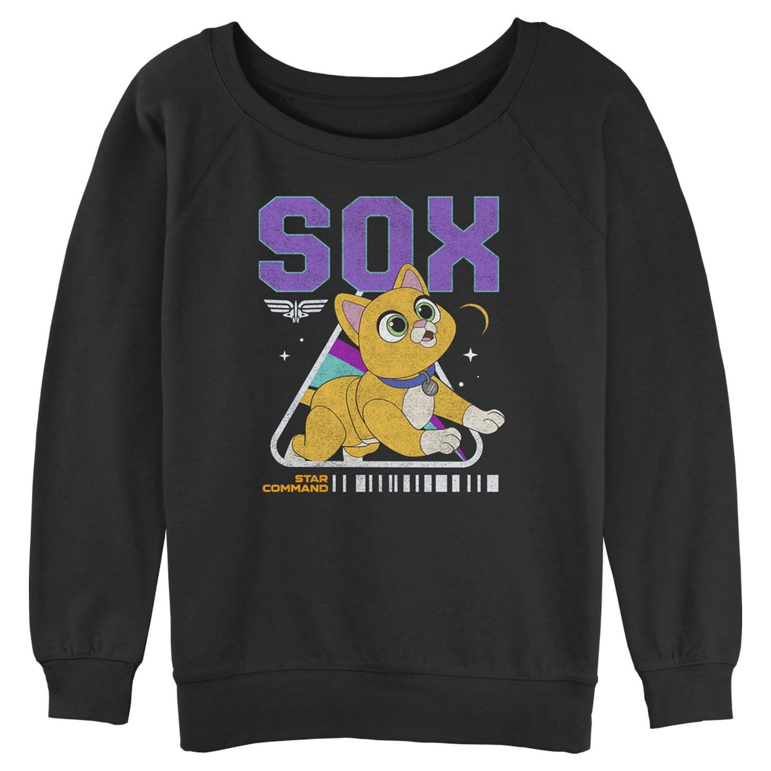 

Толстовка с напуском со штрих-кодом для юниоров Disney/Pixar Lightyear Sox Star Command Licensed Character