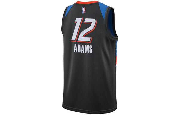 Майка Nike x NBA Oklahoma City Thunder City Edition Jersey 'Steven Adams 12', мультиколор — фото 2