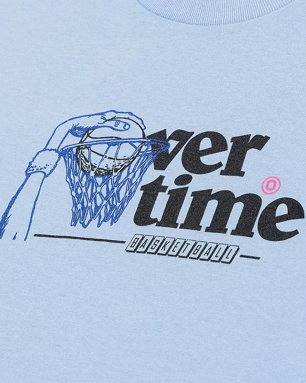 Футболка с надписью "Dunk Over Me" для мальчиков - для детей постарше Overtime, синий — фото 2
