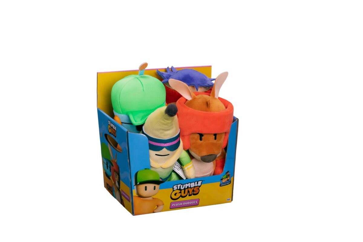 

Stumble Guys S2 Plush Buddies 20 см — дисплей, 4 шт.