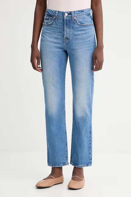 Джинсы прямые Wedgie прямого кроя Levi's, синий