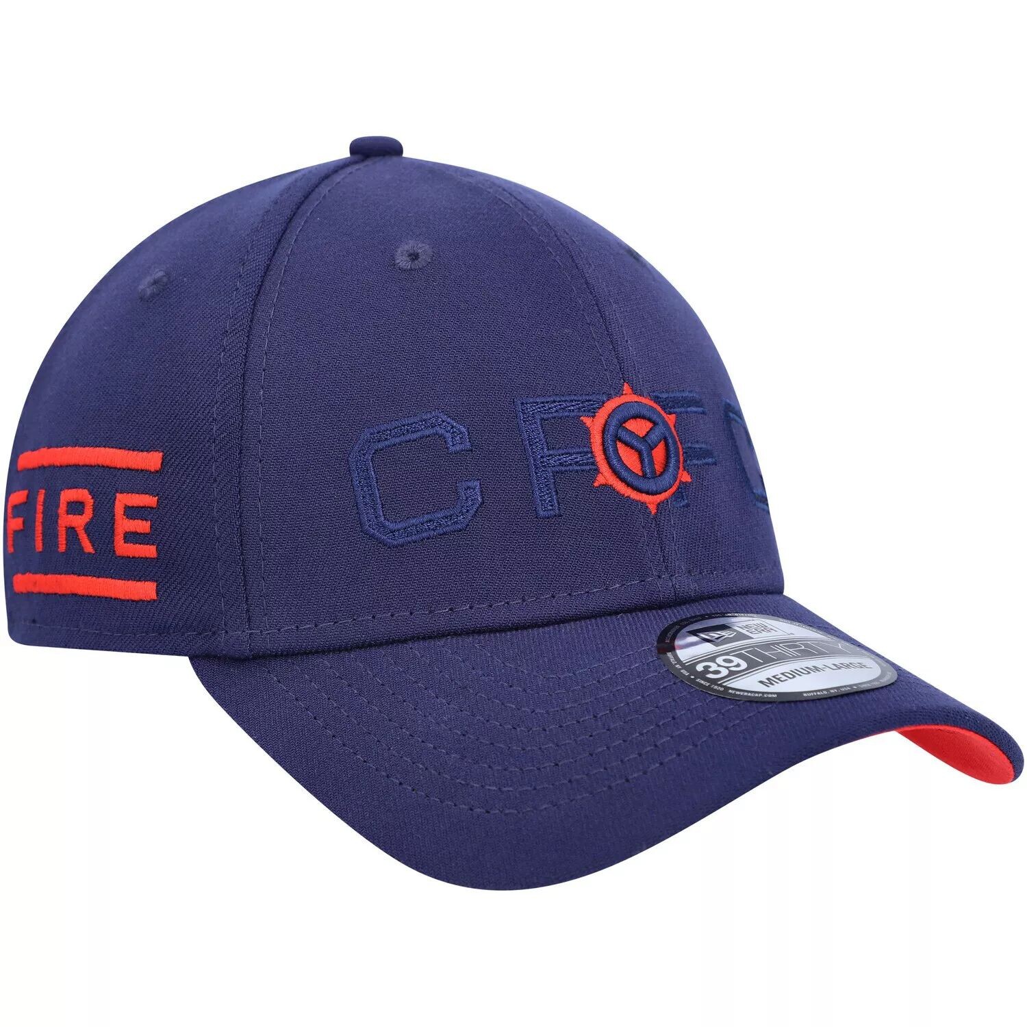 

Мужская кепка New Era Navy Chicago Fire Kick Off 39THIRTY Flex Hat