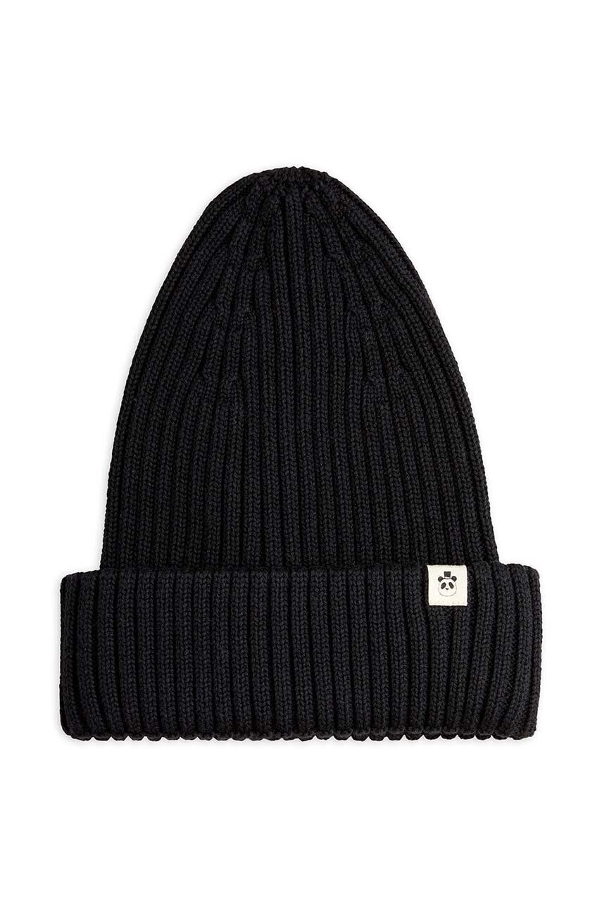 

Мини-шапка Rodini из хлопка для детей Mini Rodini, черный