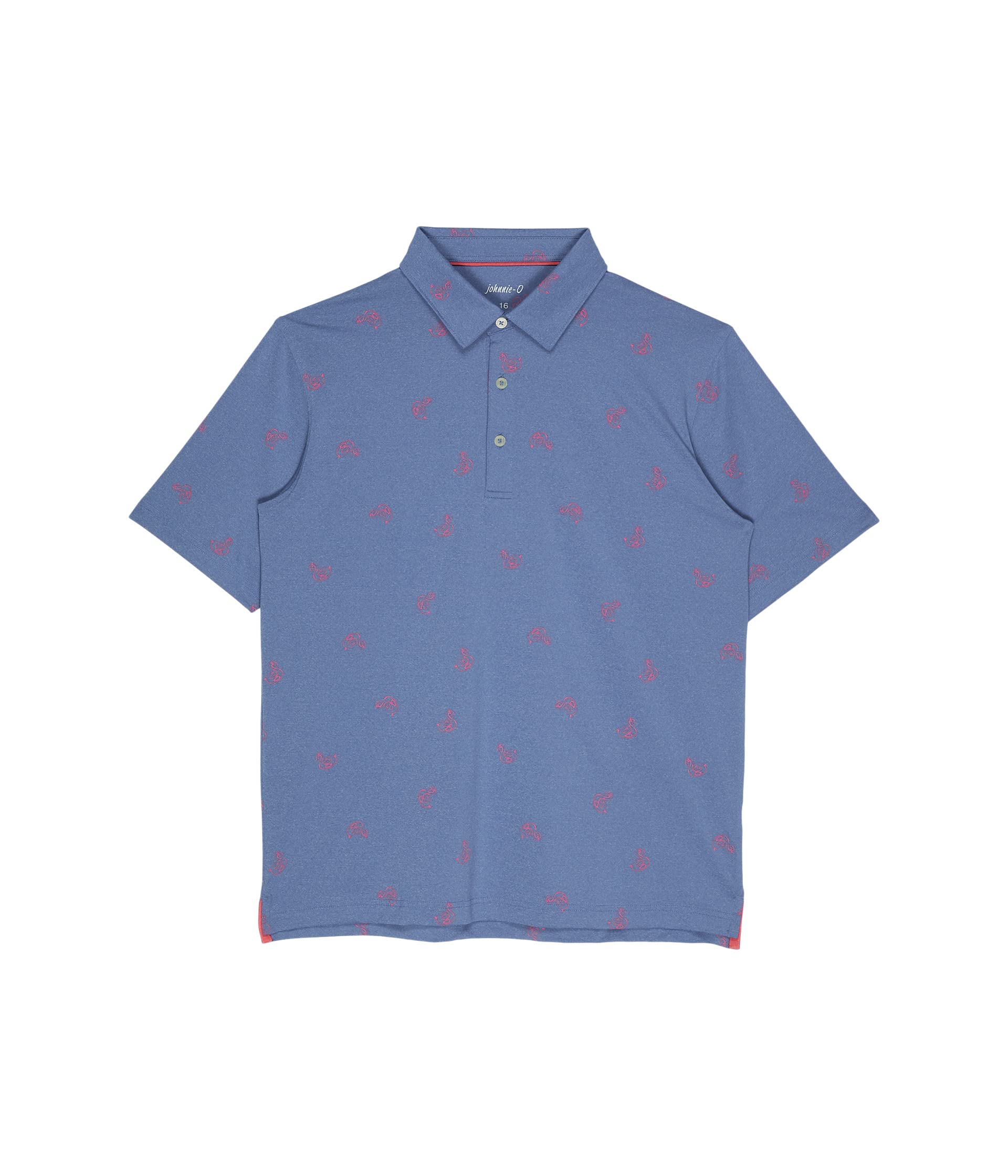 

Поло johnnie-O Kids Flamingo Floaty Performance Polo, Lake
