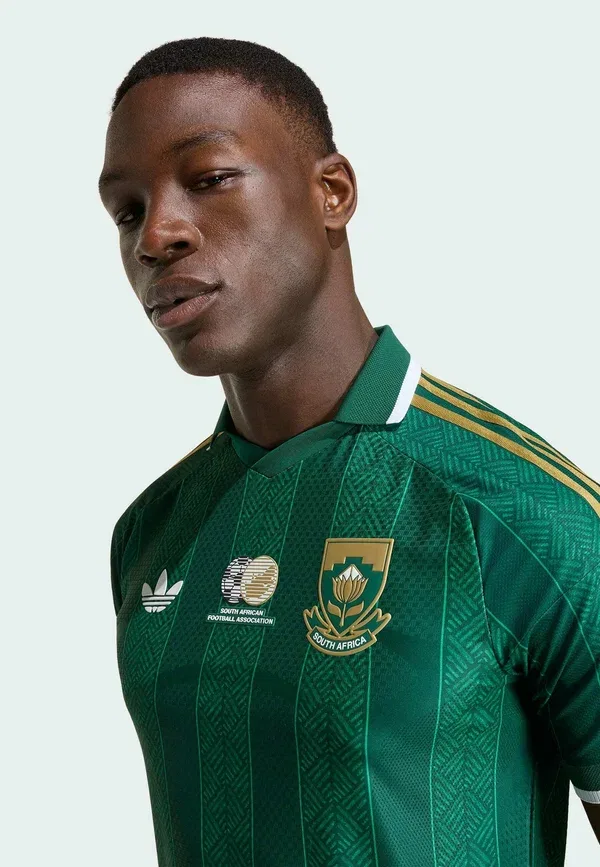 Футболка Adidas Performance South Africa 26 Away Authentic National Team Wear, темно-зеленый