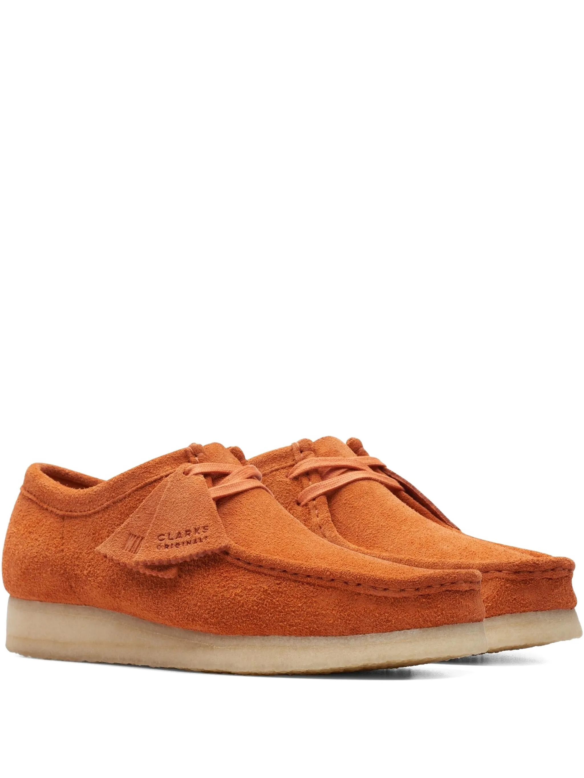 

Лоферы Wallabee Burnt Clarks Originals, оранжевый