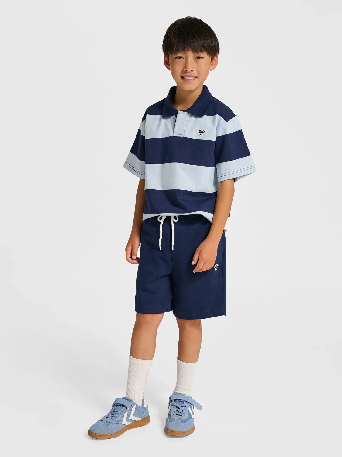 Джоггеры детские свободные, Hummel, dress blues — фото 3