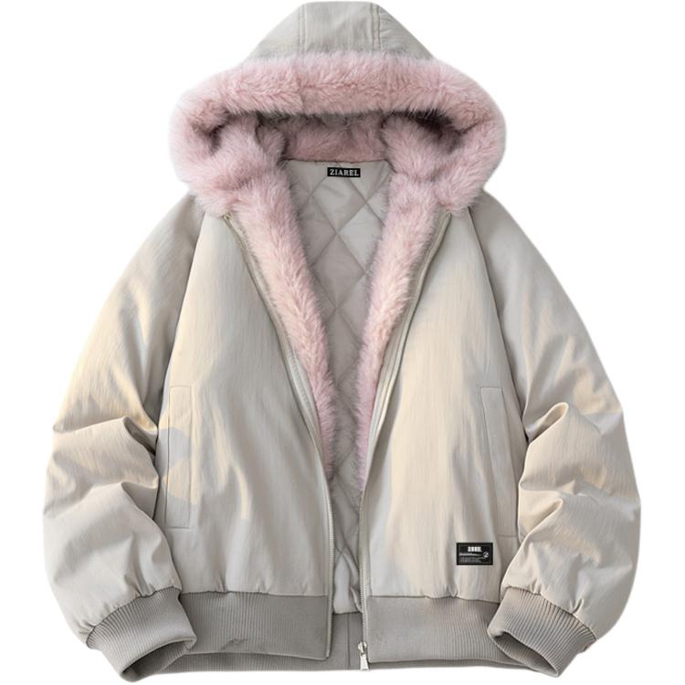 

Пуховик Unisex Hooded Thickened Puffer Jacket ZIAREL, оранжевый[removable logo]