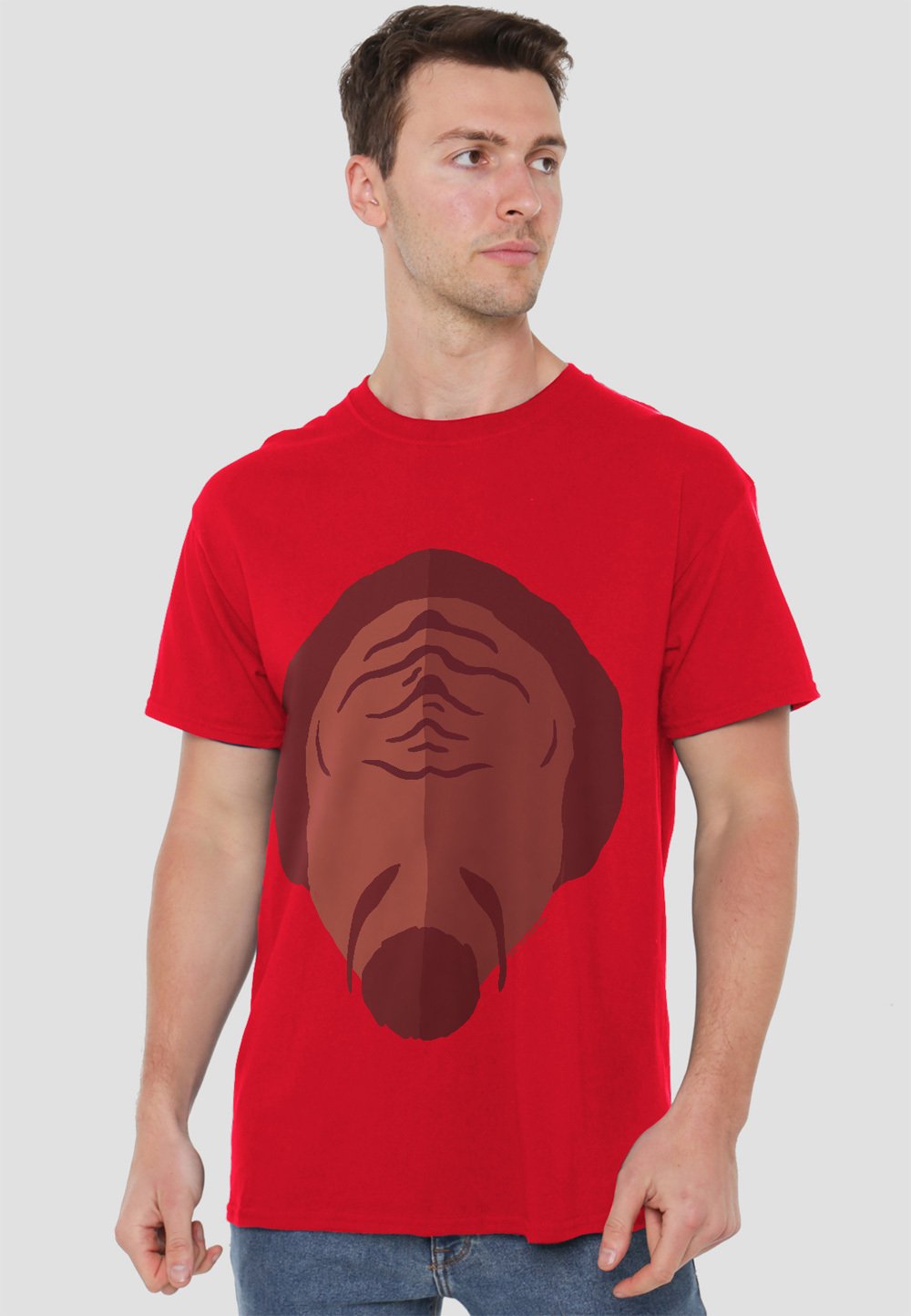 

Футболка с принтом STAR TREK THE NEXT GEN KLINGON Cotton Soul, красный
