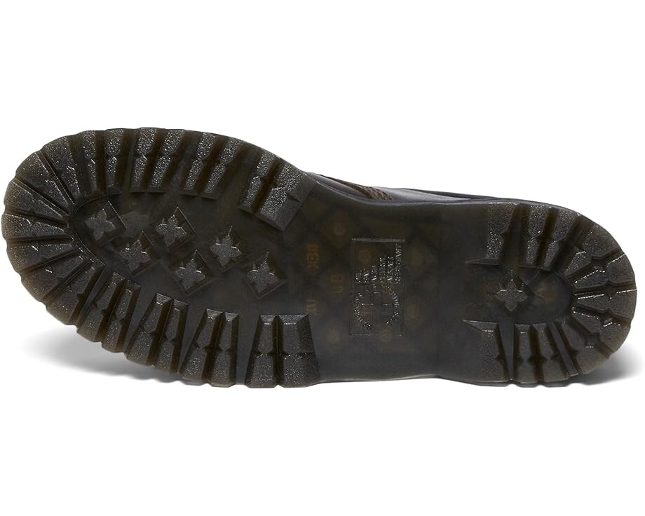Оксфорды Unisex Dr. Martens 8053 Quad Leather Platform Shoes, цвет Dark Khaki — фото 3