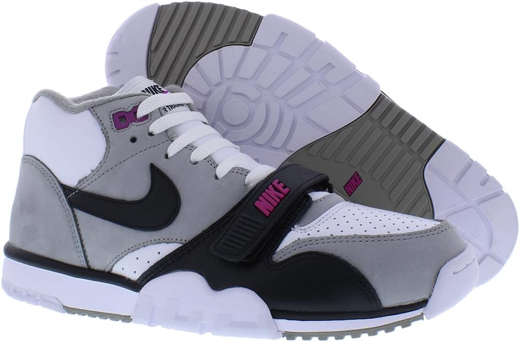 Баскетбольные кроссовки Nike Air Trainer 1 Photon мужские, Medium Grey/Black/White — фото 2