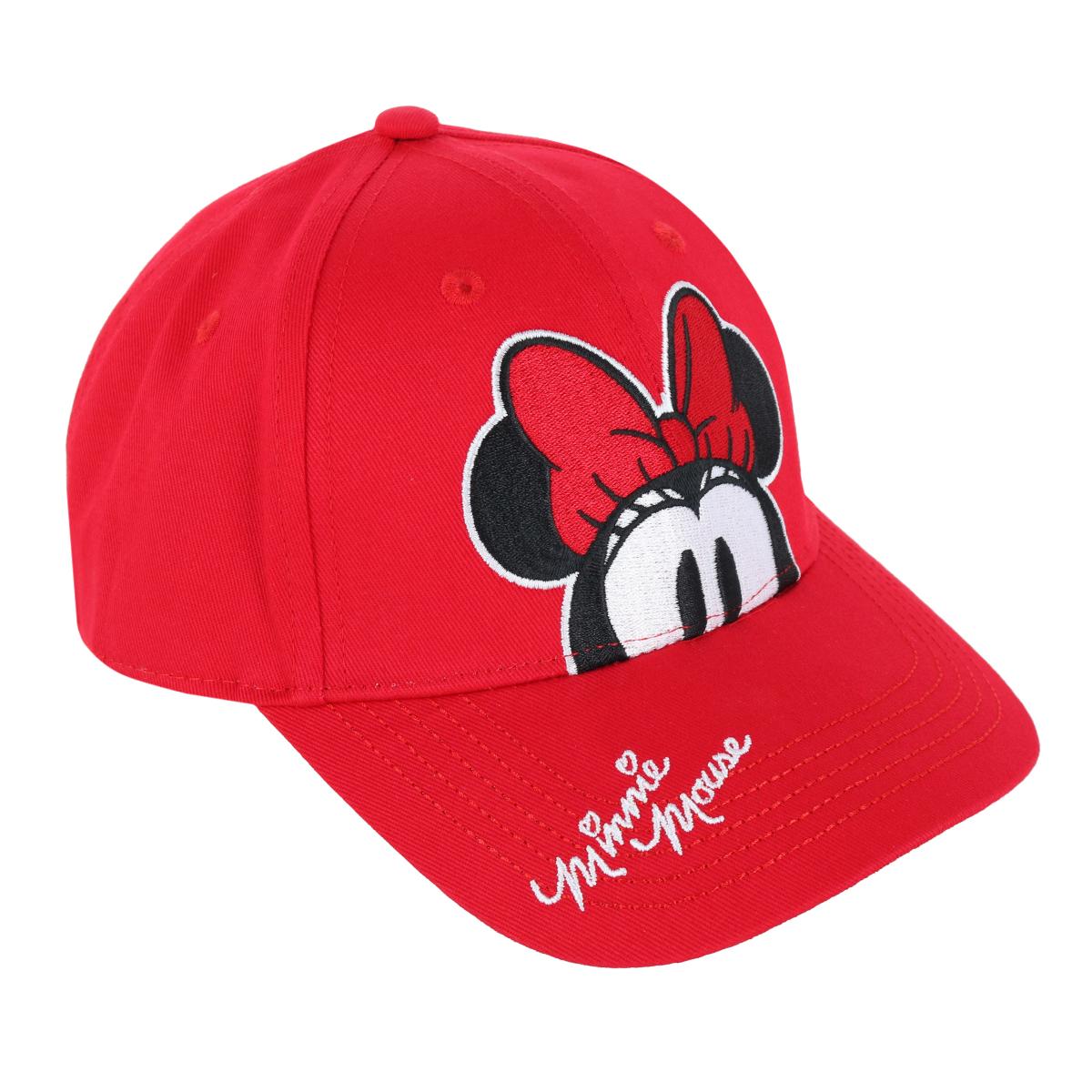 

Детская бейсболка Disney Peeking Minnie Mouse Jerry Leigh, красный
