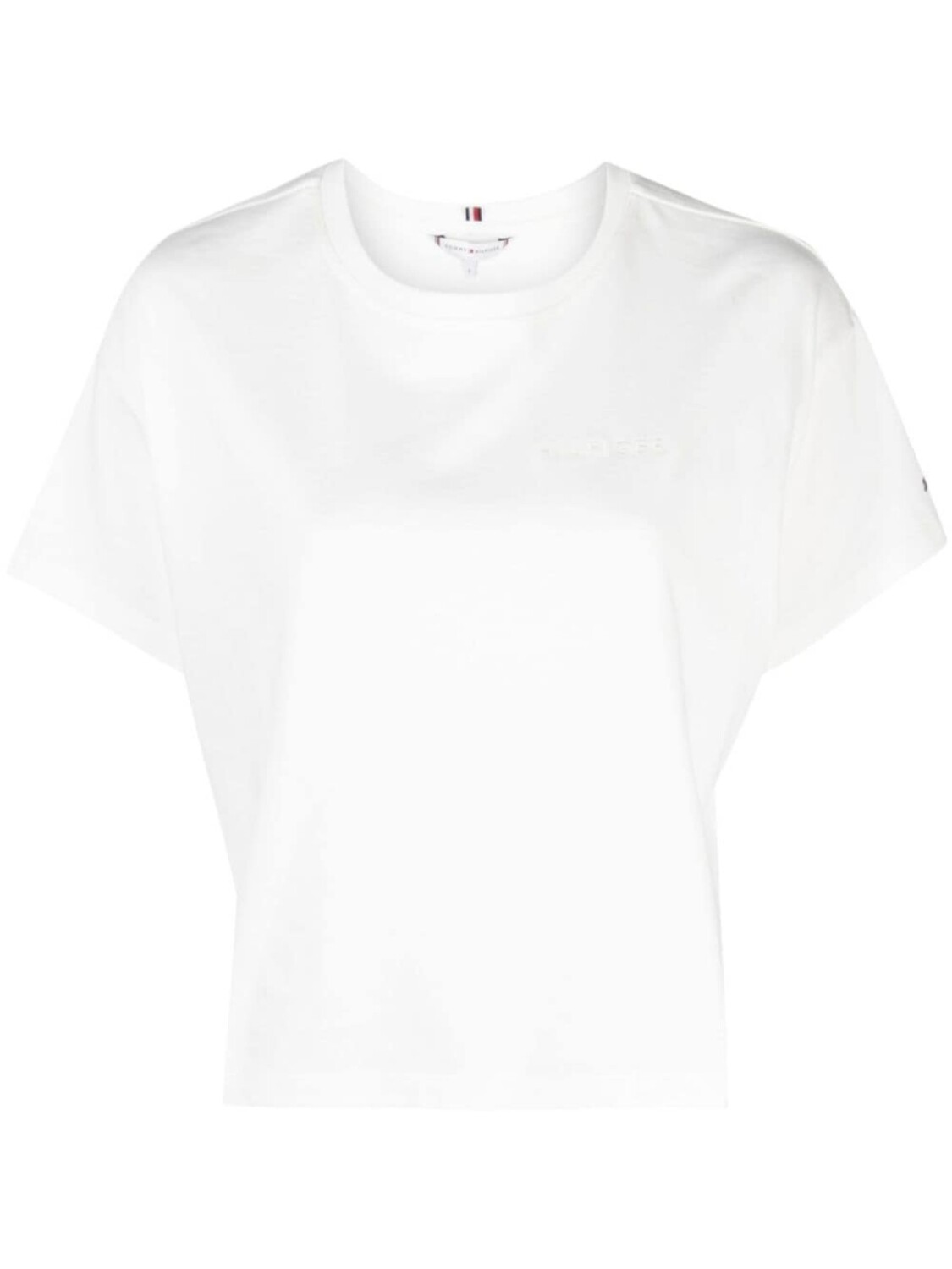 

Tommy Hilfiger футболка с вышитым логотипом, белый