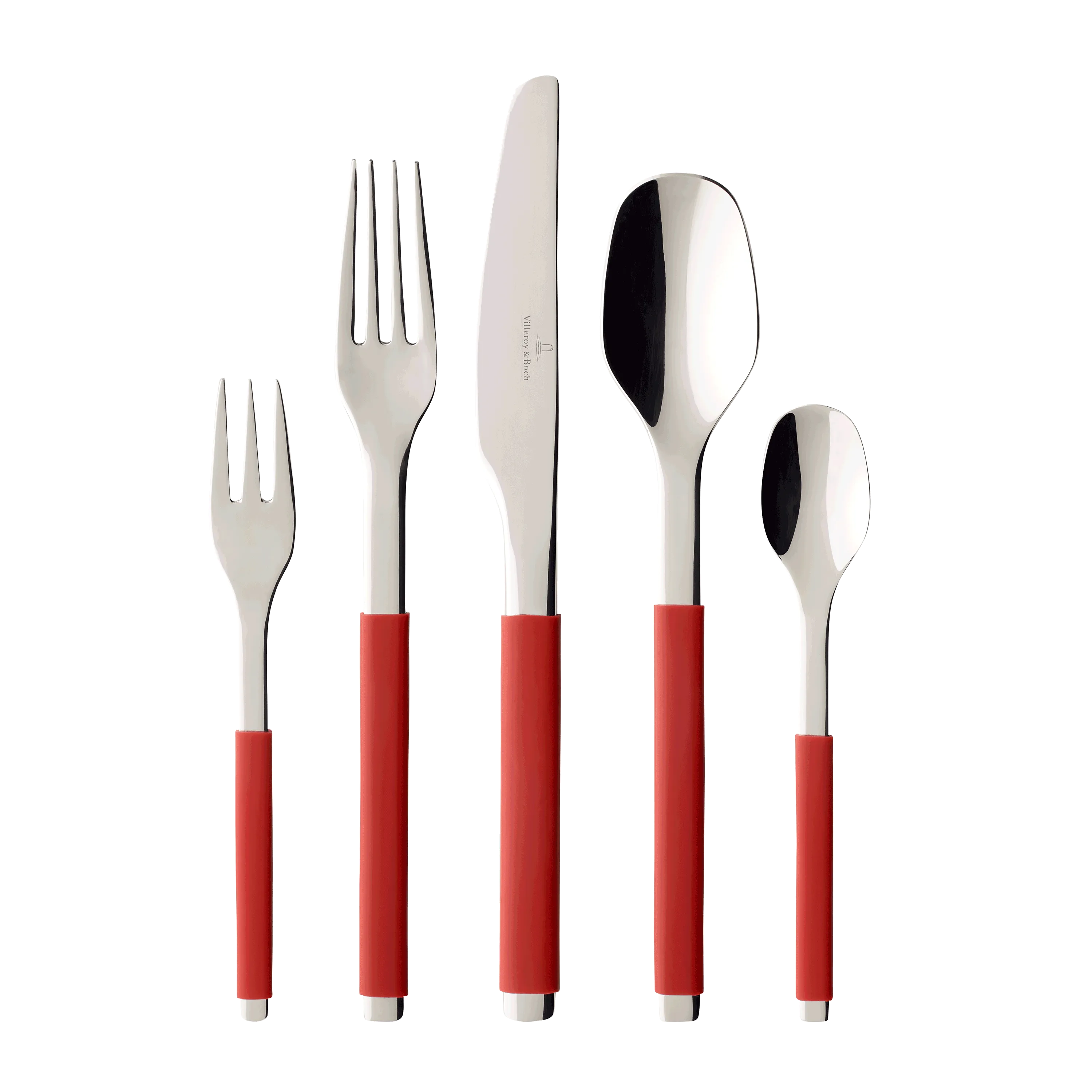 

Набор столовых приборов S+ 30 шт Villeroy & Boch, красный