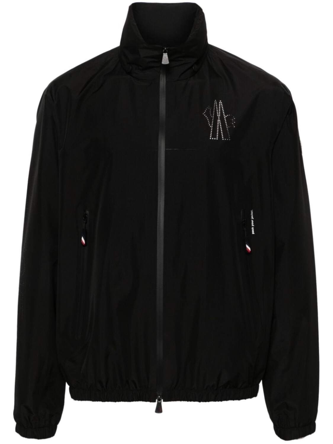 

Moncler Grenoble ветровка Veille на молнии, черный