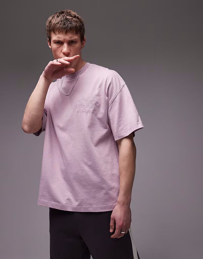 

Футболка Carhartt WIP Bait Shack с графическим принтом в розовом цвете