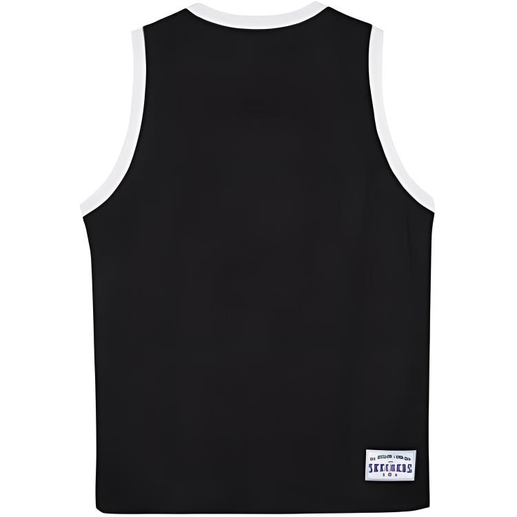 

SS24 Майка унисекс угольно-черная Skechers