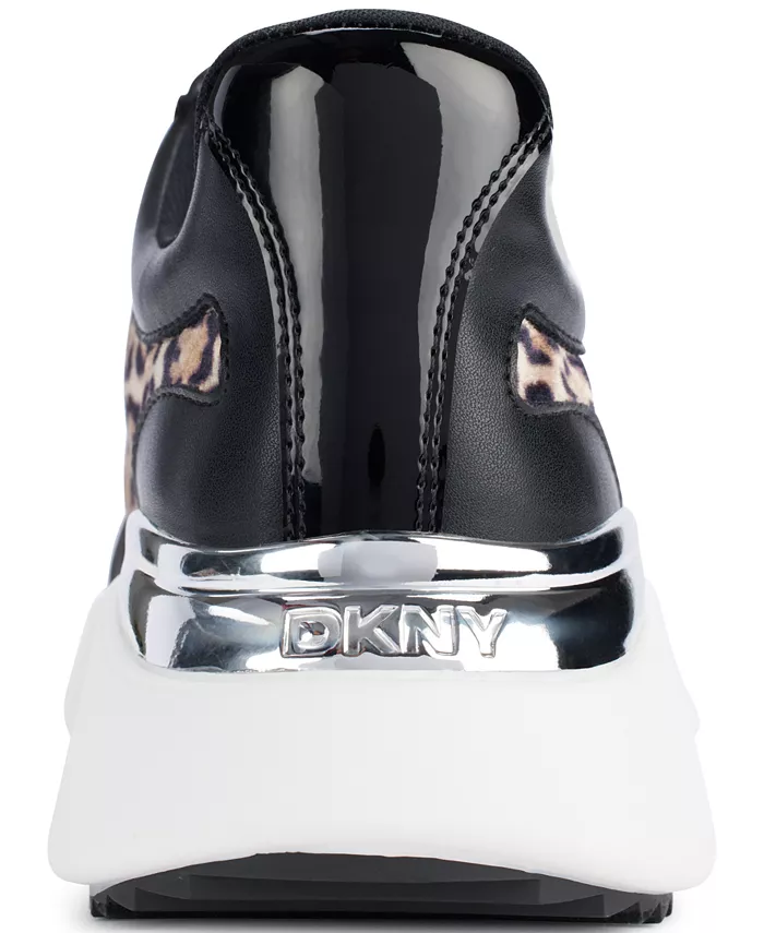 Женские кроссовки Zacata на молнии DKNY, мультиколор — фото 3