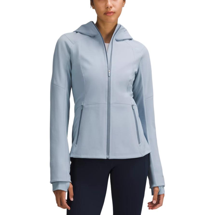 

Lululemon Кроссовое женское пальто Cross Chill, Concrete Blue/Concrete Blue