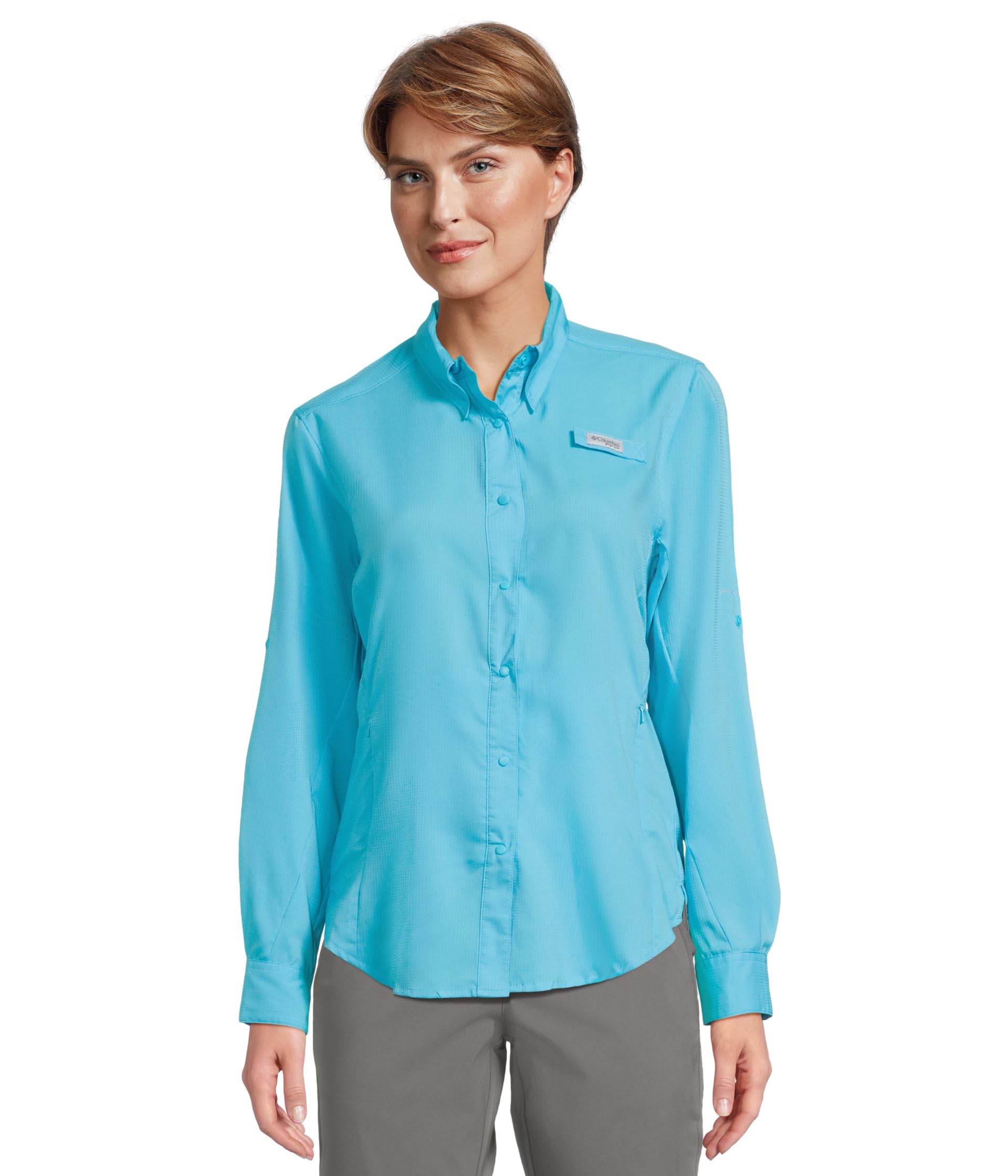 

Рубашка Columbia Tamiami Ii Long Sleeve Shirt, Atoll 1