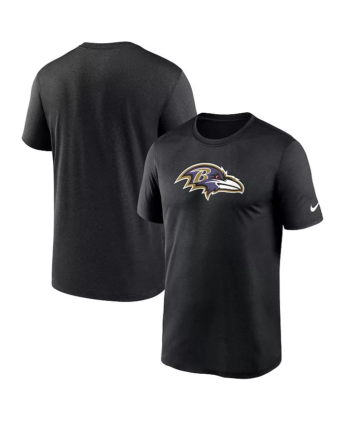 

Мужская черная футболка Baltimore Ravens Legend Logo Performance Nike