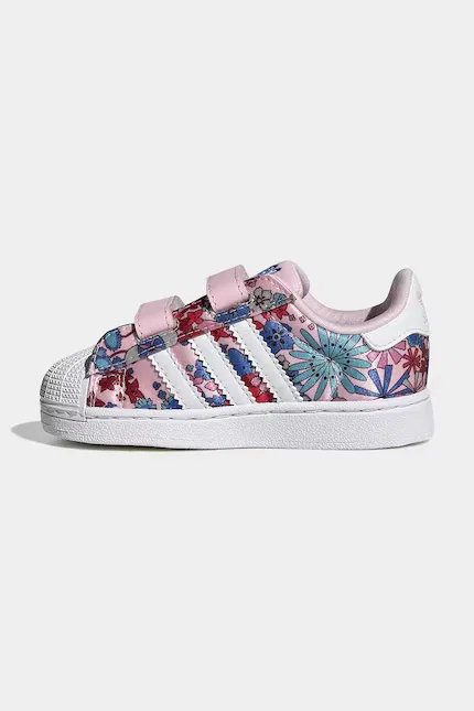 Кроссовки детские SUPERSTAR II Adidas Originals, розовый — фото 4