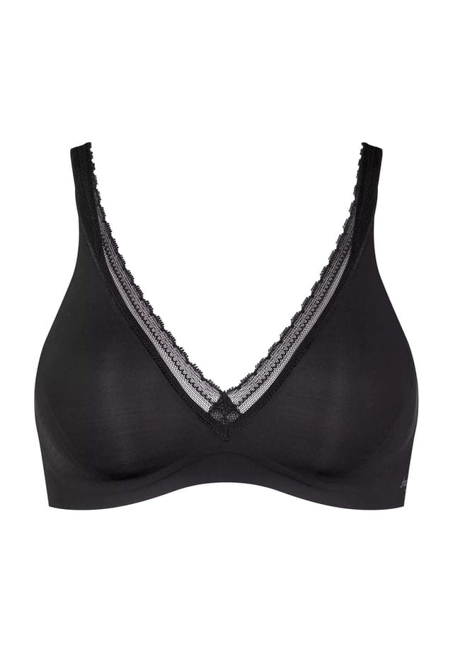 

Бюстгальтер Body Adapt Twist Wireless с гелевой технологией Sloggi, черный
