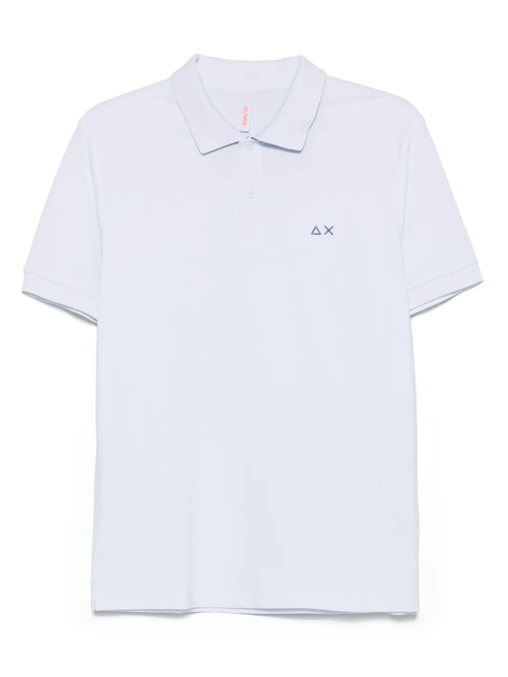 

Рубашка поло с цветочным принтом Sun 68, белый