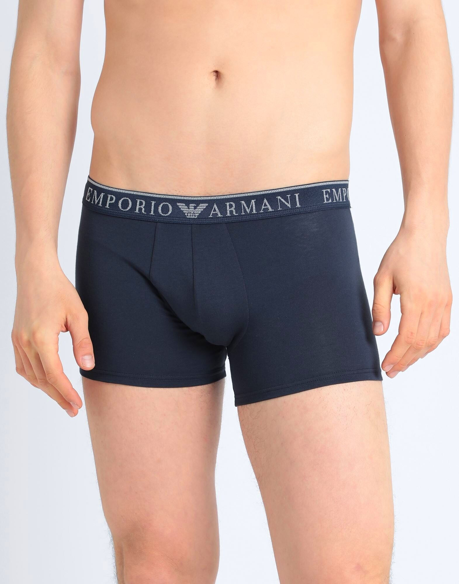 Мужские трикотажные изделия, комплект из 2 штук, цвет TR Emporio Armani, темно-синий — фото 2
