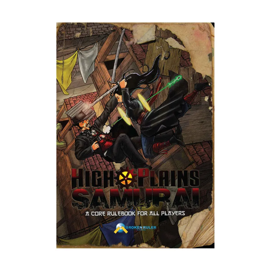 

High Plains Samurai Core Rulebook, High Plains Samurai, мягкая обложка