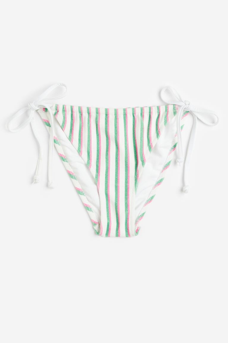 

Плавки бикини со стрингами на завязках H&M, белый